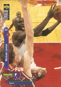 1995-96 Collector's Choice German I #169 Michael Jordan