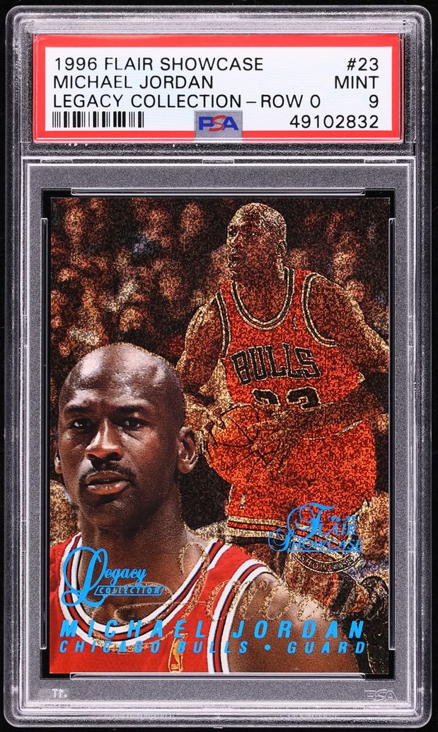 1996 Flair Showcase Row 0 Legacy Collection #23 /150