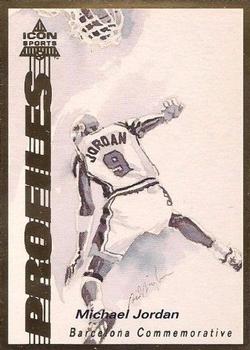 1992-93 Icon Sports Barcelona Commemorative #17 Michael Jordan