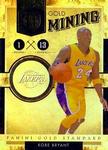 2010-11 Panini Gold Standard - Gold Mining #7 Kobe Bryant SN299