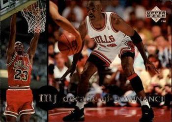 1994 Upper Deck Jordan Rare Air - Decade of Dominance #J6 Michael Jordan