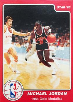 1984-85 Star Olympic Michael Jordan (Unlicensed) #4 Michael Jordan