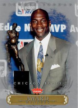 2007 Fleer Michael Jordan - Award Winners #AW4 Michael Jordan - 1988 NBA All-Star Game MVP
