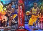 1999-00 Finest - Double Feature Dual Refractors #DF14 Kobe Bryant / Shaquille O'Neal