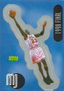 1998 Upper Deck Michael Jordan Stickers - Stick-Ums #SU21 Michael Jordan