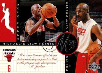 1996-97 Upper Deck - Michael's Viewpoints #VP1 Michael Jordan