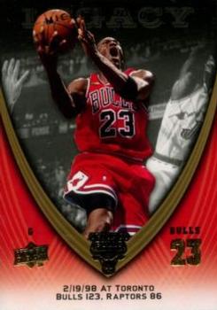2008-09 Upper Deck Michael Jordan Legacy Collection #903 Michael Jordan - Game 903