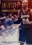 2013-14 Panini Intrigue - Red White and Blue Autographs Gold #17 Kobe Bryant AU, SN10