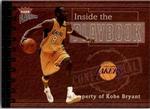2002-03 Fleer Platinum - Inside the Playbook #2 PB Kobe Bryant SN400