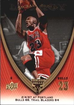 2008-09 Upper Deck Michael Jordan Legacy Collection #813 Michael Jordan - Game 813