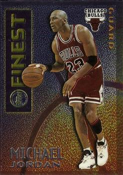 1995-96 Finest - Mystery Borderless/Silver #M1 Michael Jordan