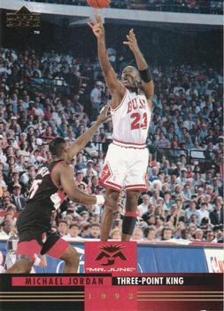 1993-94 Upper Deck German #170 Michael Jordan / Three-Point King