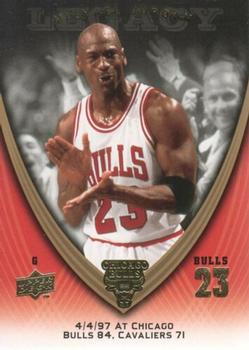 2008-09 Upper Deck Michael Jordan Legacy Collection #840 Michael Jordan - Game 840
