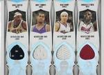2005-06 Topps Luxury Box - Stat Sheet 7 Relics #SSR-7 Vince Carter / Kurt Thomas / Mike Bibby / Shaquille O'Neal / Shawn Marion / Ray Allen / Kobe Bryant MEM, SN140