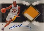 2006-07 Upper Deck Exquisite Collection - Autographed Patches #AP-KB Kobe Bryant AU, MEM, SN100 MEM: Game-Used Memorabilia