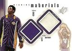 2000-01 SPx - Winning Materials #KB3 Kobe Bryant MEM MEM: Warm-ups / Shoe