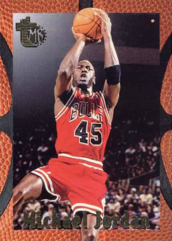 1994-95 Topps Embossed #121 Michael Jordan