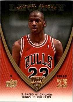 2008-09 Upper Deck Michael Jordan Legacy Collection #412 Michael Jordan - Game 412