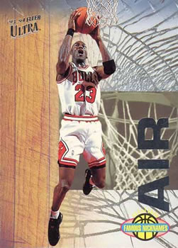1993-94 Ultra - Famous Nicknames #7 Michael Jordan - (Air)