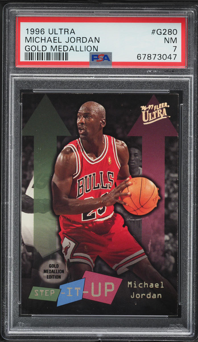 1996 Ultra Step-It-Up Gold Medallion #G-280