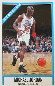 1991-92 Panini Stickers Spanish/Portuguese #96 Michael Jordan