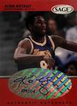 1999 SAGE - Autographs #A9 Kobe Bryant AU, SN114