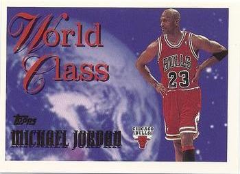 1995-96 Topps - World Class #WC1 Michael Jordan