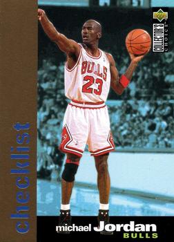 1995-96 Collector's Choice Spanish II #200 Michael Jordan - Checklist: 111-200 and Inserts