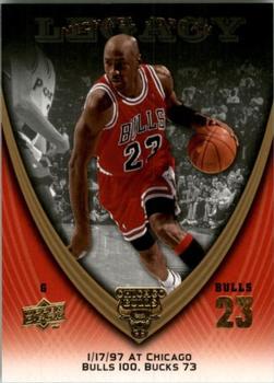 2008-09 Upper Deck Michael Jordan Legacy Collection #804 Michael Jordan - Game 804
