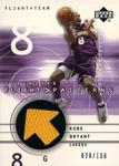 2001-02 Upper Deck Flight Team - Superstar Flight Patterns #KB Kobe Bryant MEM, SN100