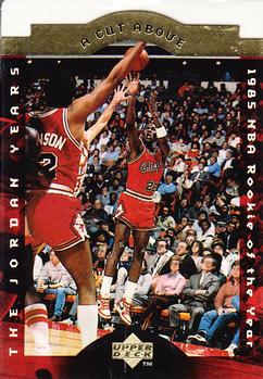 1996-97 Collector's Choice - A Cut Above: The Jordan Years #CA1 Michael Jordan