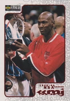 1997-98 Collector's Choice - MJ Rewind Exchange #R11 Michael Jordan - 1995-96 Season