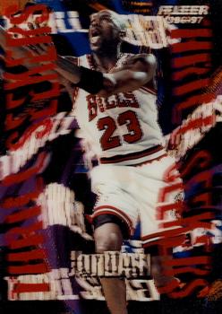 1996-97 Fleer - Thrill Seekers #6 Michael Jordan