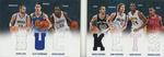 2012-13 Panini Preferred - Buckets Memorabilia #4 Derrick Rose / Dirk Nowitzki / Kevin Durant / Kevin Love / Klay Thompson / Kobe Bryant / Manu Ginobili MEM, SN199