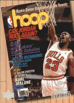 1998 Upper Deck Michael Jordan Living Legend - Cover Story #C4 Michael Jordan - Hoop 2/96