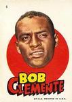 1967 Topps Pittsburgh Pirates Stickers #6 Bob Clemente