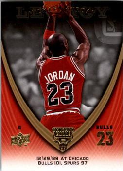 2008-09 Upper Deck Michael Jordan Legacy Collection #372 Michael Jordan - Game 372