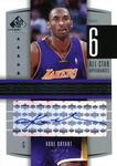 2004-05 SP Game Used - All-Star Sigs #AS-KB Kobe Bryant AU, SN25