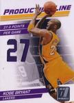 2010-11 Donruss - Production Line Stat Die Cuts Materials #4 Kobe Bryant MEM, SN399
