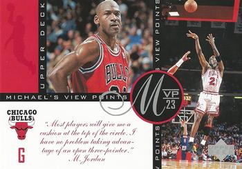 1996 Upper Deck Michael Jordan Michael's Viewpoints Jumbo #VP7 Michael Jordan