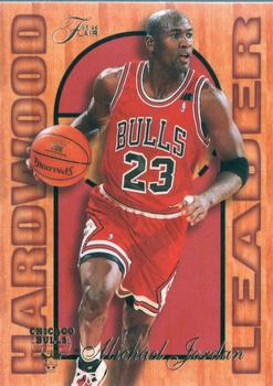 1995-96 Fleer - Flair Hardwood Leader #4 Michael Jordan