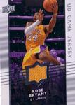 2008-09 Upper Deck - UD Game Jerseys #GA-KB Kobe Bryant MEM MEM: Game-Used Memorabilia