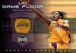 2002-03 Upper Deck Hardcourt - UD Game Floor #KB-F Kobe Bryant MEM