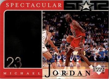 1998 Upper Deck Michael Jordan Career Collection #28 Michael Jordan/Spectacular Stats 86-87