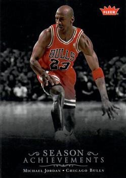 2007 Fleer Michael Jordan - Season Achievements #SH36 Michael Jordan - 10/30/01