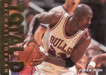 1995-96 Fleer European #200 Michael Jordan