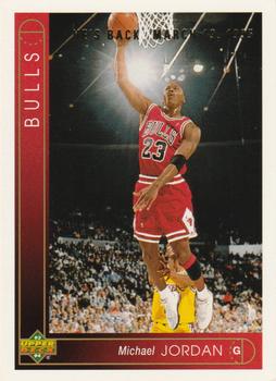1994-95 Upper Deck - Michael Jordan He's Back Reprints #23 Michael Jordan - 1993-94 Upper Deck
