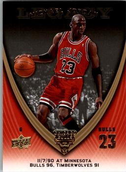 2008-09 Upper Deck Michael Jordan Legacy Collection #431 Michael Jordan - Game 431