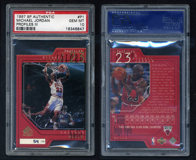 1997 SP Authentic Profiles Lvl. 3 #P1 /100