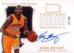 2017-18 Panini National Treasures - Hometown Heroes Gold #HH-KBR Kobe Bryant AU, SN10
